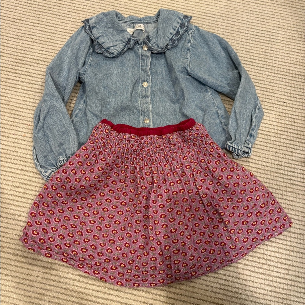 Zara girls outfit